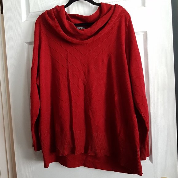 Plus Cowl Turtleneck Sweater - Picture 1 of 5